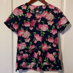 Koi scrub top